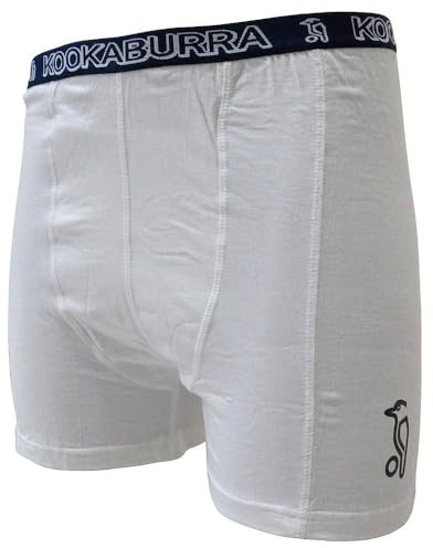 Kookaburra Cricket Jock Short DK316 - White, Large