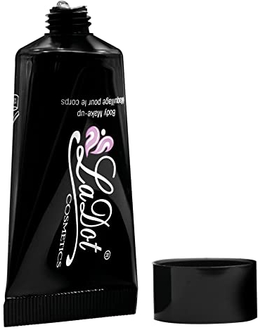 Encre pour tatouages temporaires LaDot, noire, certifiée pour enfants et adultes, tatouages temporaires sans danger pour la peau, pour le corps et les bras, résistante à l'eau, 15 ml