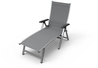 MWH Das Original 879105 klappbare Sonnen Lounge