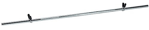 Bodyline Bilanciere Per Pesi Acciaio Cromato Con Chiusura A Molla Lunghezza 150cm E Diametro 25mm - Fitness A Casa