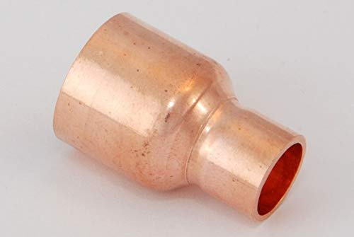 5x Kupferfitting Reduzier Muffe 22-12 mm 5243 a/i Lötfitting copper fitting CU