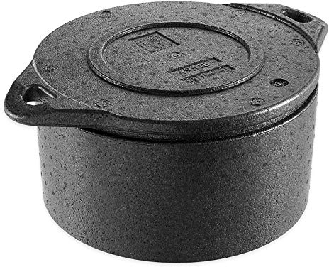 thermohauser EPP-Thermobox Torte schwarz, mit Deckel, 10,5 L, Ø 54.0 x 21.5 cm