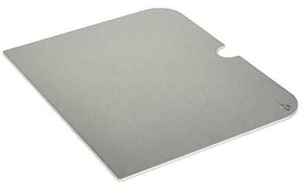 Parrilla y placa de acero inoxidable portátiles