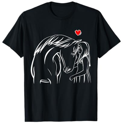 Horse Lover Girl Horseback Riding Women T-Shirt