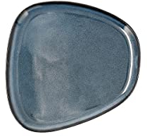 Bidasoa Ikonic Plato Llano Cerámico 14x13,6x0,8cm Gres Apto Microondas Apto Frigorífico Borde Fino