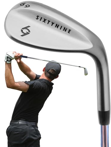 69 Degree Golf Club Wedge, Premium Lob, Flop and Sand Wedge for Men, Pitching Golf Club Wedge for Men (69°, Left)