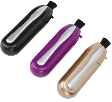 Laroal Kit de Limpieza de Gafas de 3 Piezas, 3 Mini cepillos de Microfibra para Limpieza de Gafas, Limpiador de Lentes Reutilizable