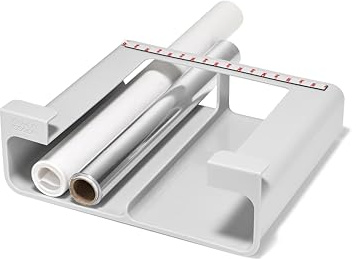 Joseph Joseph CupboardStore Organizador Bajo Estante Cocina para Papel de Aluminio, Papel Film, y Bolsas, Ahorra Espacio, Plástico Reciclado