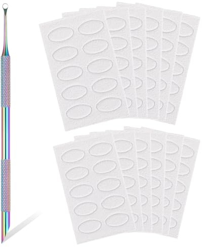 1 st. nagelbandspusher rostfritt stål manikyrpinnar dubbelhuvud nagelbandsskrapa med 101 st sandpapper nagelbandsslev slippapper död hud gaffelborttagare för manikyr och pedikyr nagelkonst