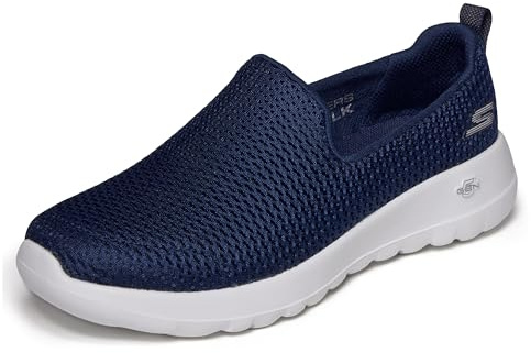 Skechers Damen Go Walk Joy Wide Walking-Schuh, Marineblau/Weiß, 39.5 EU Weit
