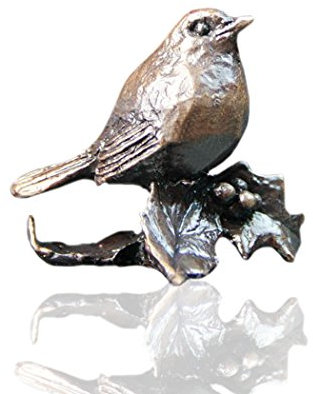 Stag – bronzo miniature Wildlife figure – Butler & Peach.