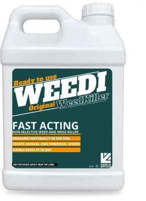 Bio Weed Killer Naturally Degrades Glyphosate Free | Fast Acting | Pet owners 1st choice | VEGAN | | Eco Wild Life | (5L) WeedKiller