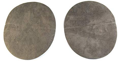 celloexpress Taupe Faux Suede Elbow Patches Iron-On (2 Pairs)
