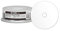 25 Pack Ritek Pro (Professional Grade) BD-R Blu-ray 4X 25GB Watershield Water Resistant Glossy White Inkjet Hub Printable Blank Recordable Disc