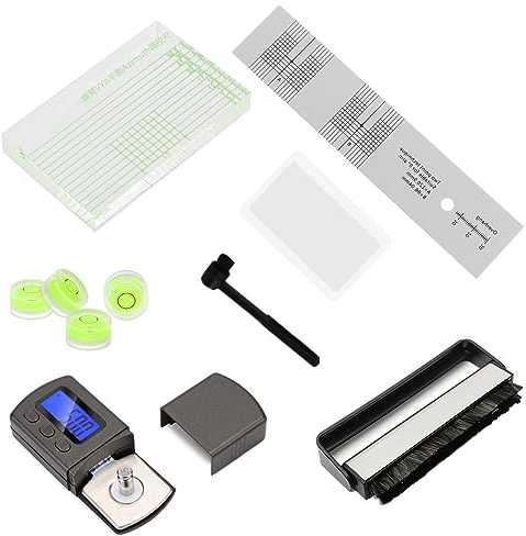 Professional For Digital Turntable Stylus Force Scale Gauge Alignment Protractor Azimuth Turntable Tools Record Playe Turntable Tools