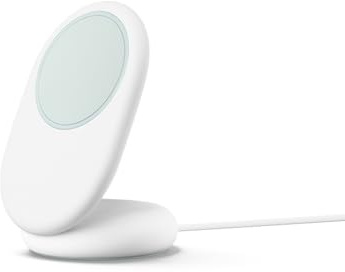 Google Pixelsnap Charger with Stand - Fast-Charging Qi2 Wireless Charger | Compatible with Pixel phones and Qi-certified devices, speeds up to 25W, magnetic wireless charging, Adapter Sold Seperately
