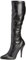 Pleaser SEDUCE-2000 Damen Stiefel, Gr. 39 ( 6 UK), Schwarz (Blk str puUK)