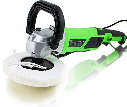 BITUXX® Poliermaschine 1200 Watt Schleifmaschine Autopolierer Poliergerät Autopflege KFZ Pflege Autolackaufbereitung