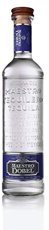 Maestro Dobel Silver 100% Agave Tequila, 70 cl and Smooth and Complex Favour