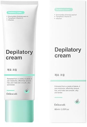 DEleventh Korea Hair Removal Cream 1.05 fl.oz/Gentle and Effective Hair Removal for Underarms, Private Parts, Pubic Area, Bikini Area, Soothes, Protects, and Repairs Skin, Leaves No Marks or Residue