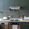 neukids 19.5x19.5cmx9PCS distressed splashback metal rust, bronze blue splashbacks for kitchen, kitchen splashbacks for walls cooker splashback, RV Panels Fireplace Cooker Backsplash