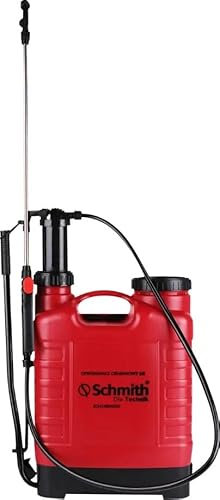 Schmith - Pulvérisateur à Pression Manuel 12l Sac à Dos - avec Bandoulières pour Un Transport Facile - pour Jardinage et Travaux Domestiques - Brumisateur – Vaporisateur Herbe