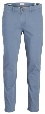 Herr JACK & JONES Chinobyxor Stretchbyxor Konisk Passform Slim Fit Look JPSTMARCO JJBOWIE