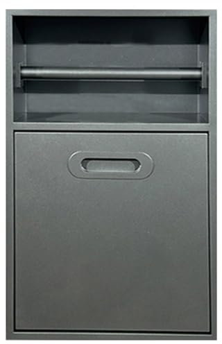 LFONDIGE Rectangle Shower Shelves Niche, Recessed Bathroom Shelves, Water Proof Toilet Paper Holders, Storage Cabinets with Door for Kitchen Bath Fixtures(White,20X50X14cm)