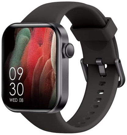 Reloj Inteligente Mujer Hombre, 1.85 Smartwatch con Llamadas Bluetooth, 140+ Modos Deportivos Smart Watch con SpO2/Pulsómetro/Monitor de Sueño/Podómetro, Impermeable IP68 Smart Watch Para Android iOS