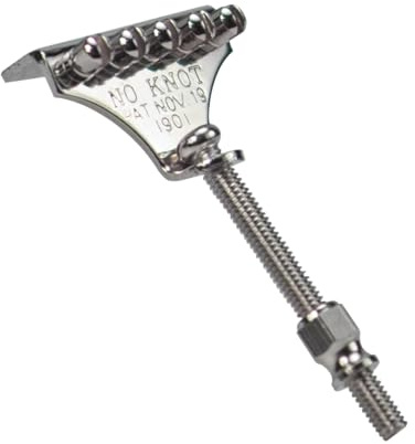 Golden Gate P-115 No-Knot Style Banjo Tailpiece - Nickel