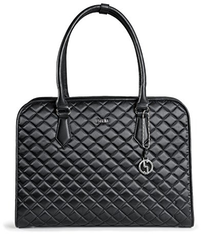 SOCHA Designer Tasche für Notebook 35,5-39,6 cm (14-15,6 Zoll) schwarz Diamond