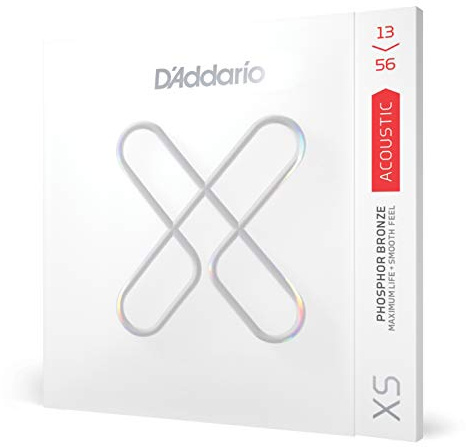 D'Addario XS Akoestische Gitaarsnaren, Fosforbrons, Medium, 13-56