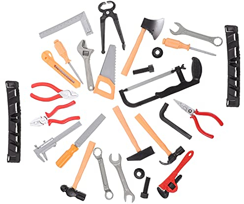 STOBOK 2 Set Kinder Werkzeug Spielzeug Kids BAU Werkzeug Spielzeug Set Kunststoff Pretend Spielen Zubehör für Kinder