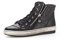 Gabor Damen Schnürstiefeletten, Frauen Schnürboots,Wechselfußbett,schnürboots,Winterstiefeletten,gefüttert,schwarz(silb/Smoky,39 EU / 6 UK