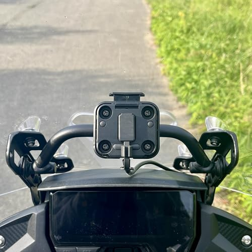 Soporte de navegación para motocicleta Garmin Zumo XT, XT2, patrón AMPS (25,4 mm | 1 pulgada)