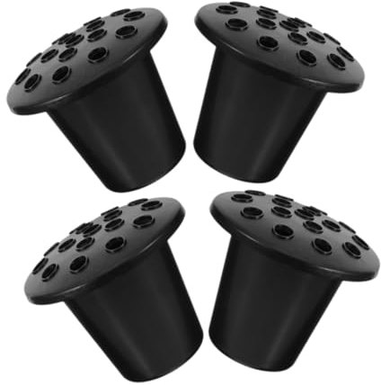 MOBUTOFU 4pièces Lot de Vases Commémoratifs Plastique pour Cimetière Pots De Fleurs Décoratifs pour Tombe