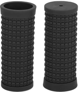 TUCKBOLD Bike Handlebar Grips Covers 74mm Long Lightweight Black