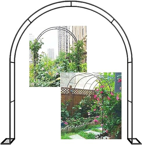 Générique Grande Arc de Jardin, Support de Mariage Arc de Mariage Extra-Haut Pergola Treillis Vigne Vigne Arc, pour Roses grimpant Plantes, Arc de Jardin de Jardin 300/350 cm, Arc Rose