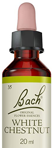 FLEURS DE BACH ORIGINAL - White Chestnut No 35 - Aide à la Sérénité de l'esprit et Clarté Mentale - Élixir Floral Naturel - Compte-Gouttes x 20 ml Vegan