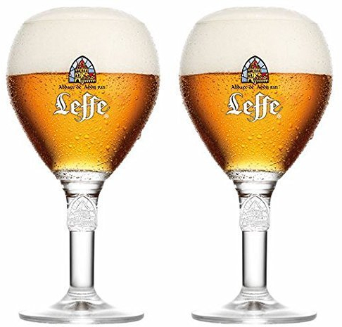 Leffe Verres 33 cl (lot de 2) Grande Tige