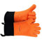 GEEKHOM Juego de guantes de silicona para horno, resistentes al calor, guantes de cocina con agarre de pellizco, guantes de salvamanteles, guantes impermeables, accesorios para barbacoa, parrilla,
