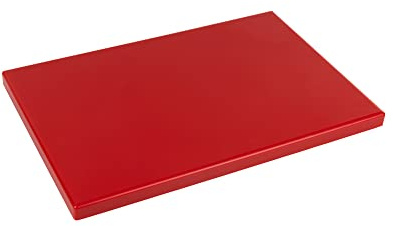 Cofan Tabla de Corte para Cocina | Medida 30 x 20 x 1,5 cm | Color Rojo