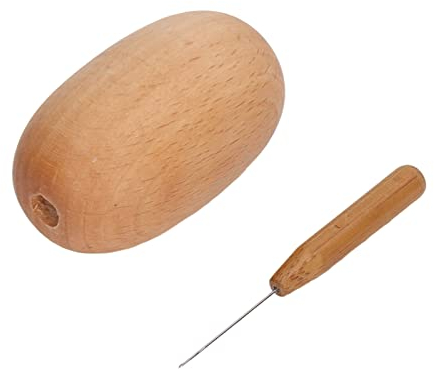 Stopfei-Stich, Stopf-Stopfkugel-Stopfei-Socken-Nähwerkzeuge Heim-Näh-Holz-Ausbesserungsgerät