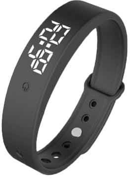 Umllpet Vibrationswecker Armband, Vibrationsalarm Erinnerung Uhr, Silent Vibrations Wecker Armband, Töpfchen-Trainingsuhr, Trinkerinnerung, Pillenerinnerungen, Vibrationsarmuhr für Kinder Erwachsene