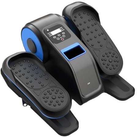 Bärbar Elektrisk Stål ABS Pedal Stepper Elliptisk Rehabilitering Elliptical Hem Gym TystgåEnde