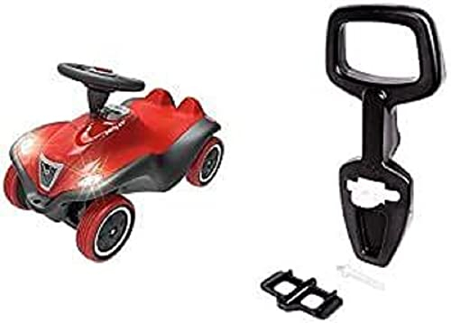 BIG 800056230 - Bobby-car Next & 800056445 - Bobby Car Walker 2-in-1 Zubehör Lauflernhilfe, Rückenlehne