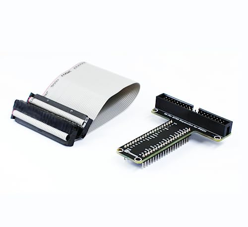 sb components ROCK SBCs 40-pin Breadboard Adapter Development Rock Expansion Board, 40 Pin GPIO Expansion Breakout for Rock 5B, 5A, 4C+, 4SE, 3C, 3A, etc, Rock Breadboard Breakout