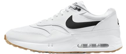 Nike Air Max 1 '86 OG G Men's Golf Shoes (FN0697-100, White/Gum Medium Brown/Black) Size 10