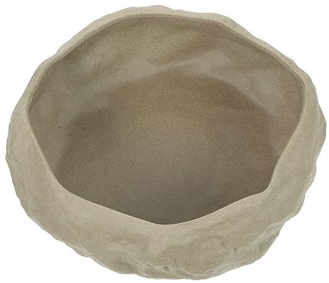 BESTonZON Imitazione in Pietra Pentola Vaso Per Piantare Ninfee Fioriera Da Giardino All'aperto Giardino Idroponico Ciotola Per Piantare Fiore Da Pentole Ceramica
