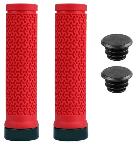 BUBEFSKD Manopole Per Mountain Bike Con Bloccaggio In Lega Alluminio Morsetto Biciclette Pieghevoli Design Ergonomici Impugnature Singole Manubrio